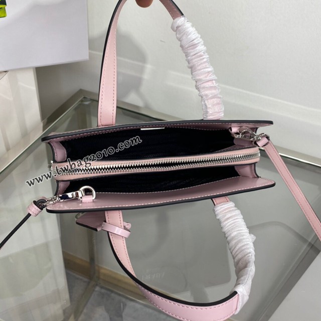 Prada專櫃新款mini購物袋 1BA357 普拉達複刻Re-Edition全皮手提包 csp1081